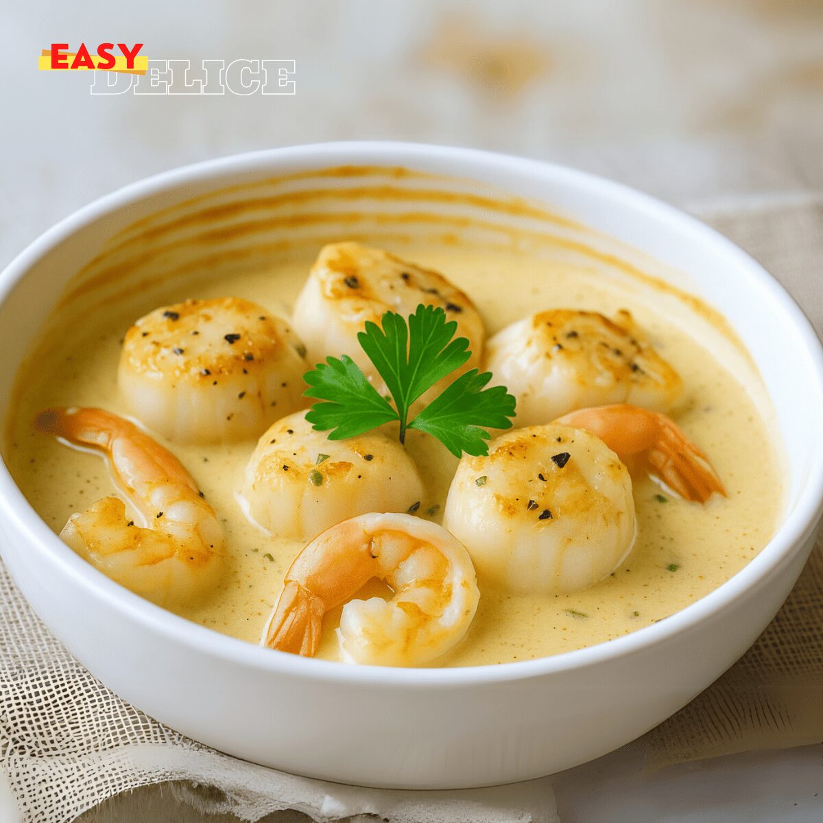 Cassolette de Poissons et Crevettes
