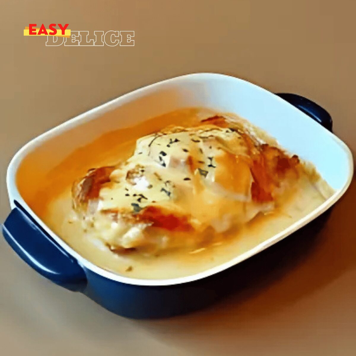 Les cassolettes de poulet au Maroilles