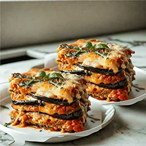 Parmigiana d’Aubergines à la Mozzarella