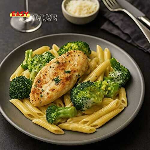 Pâtes au Poulet et Brocolis