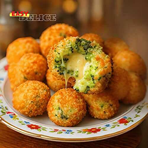 Boulettes Brocoli Fromage au Four