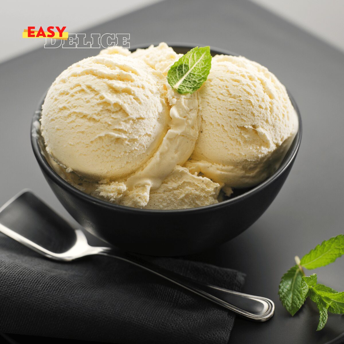 Glace Maison Onctueuse à la Vanille