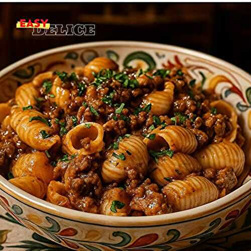 Macaroni à la Viande One-Pot