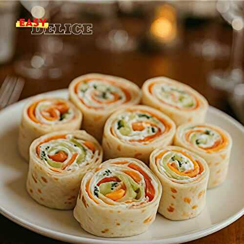 Roulés de Légumes Frais en Tortilla