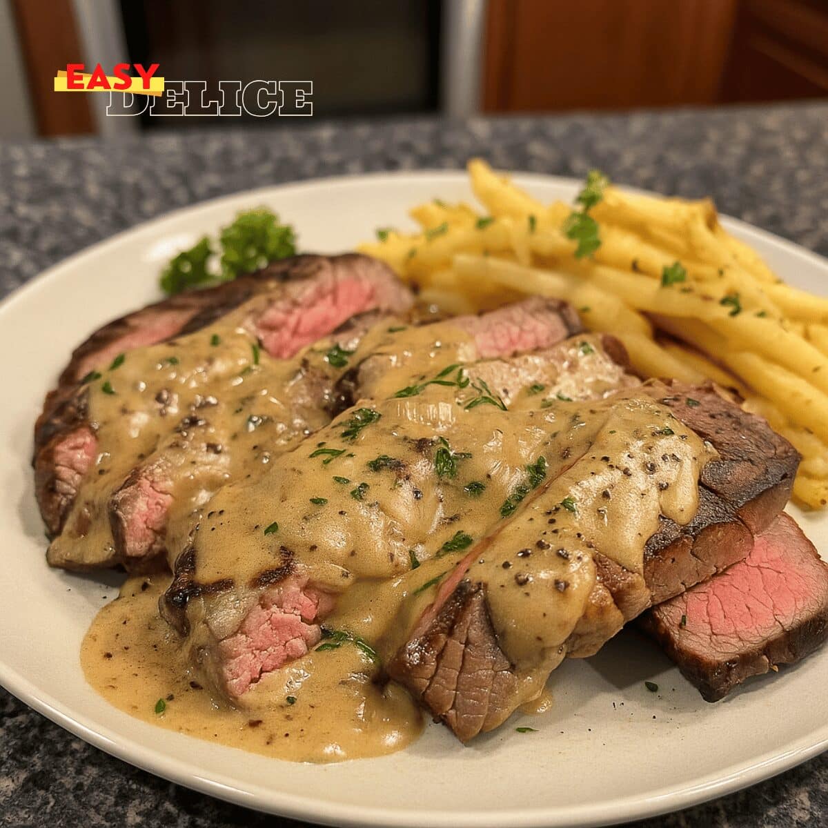 Bœuf Sauce au Poivre (pour 2 personnes)