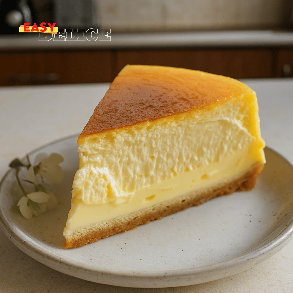 Gâteau Japonais en 3 Ingrédients (Cotton Cheesecake)