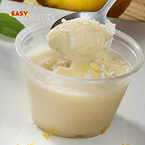 Mousse au citron (sans œufs)