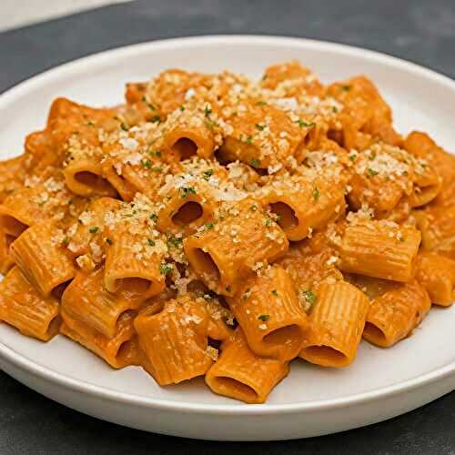 Penne à la Sauce Tomate Crémeuse (sans vodka)