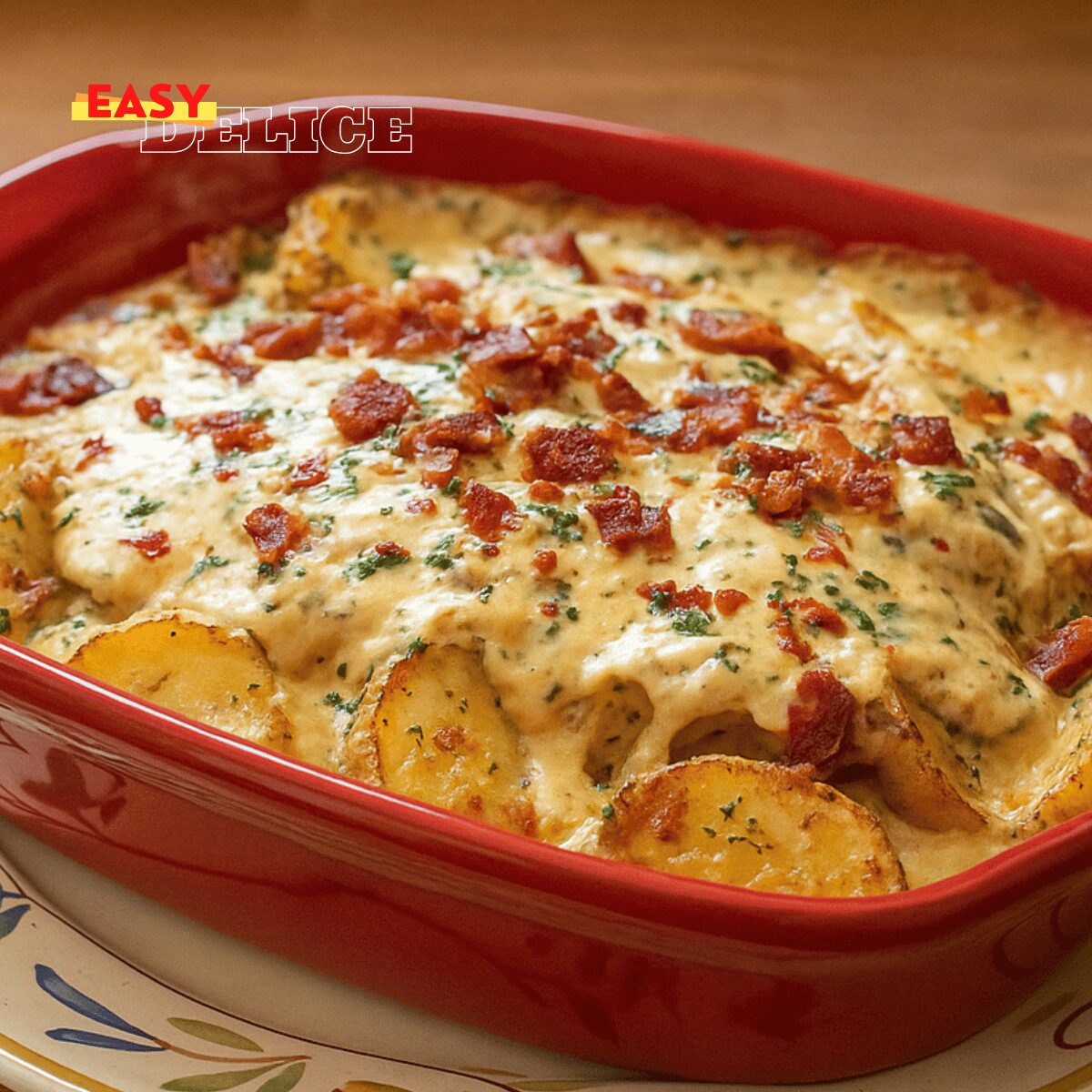 Pommes de Terre au Fromage, à l’Ail et au Bacon : Recette Gourmande et Facile