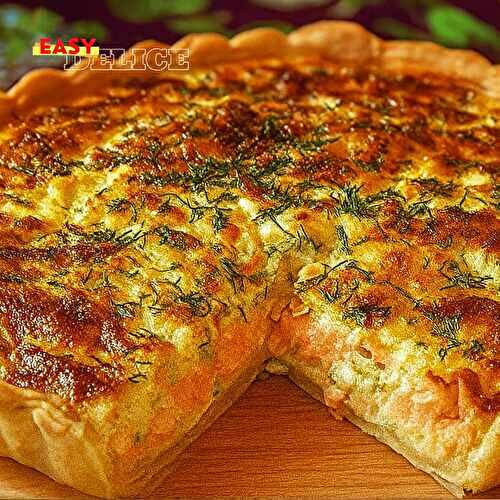 Quiche au Saumon Fumé