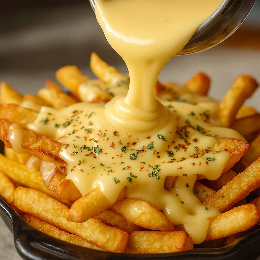 Sauce Crémeuse au Fromage pour Frites