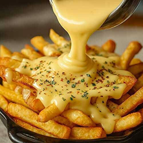 Sauce Crémeuse au Fromage pour Frites