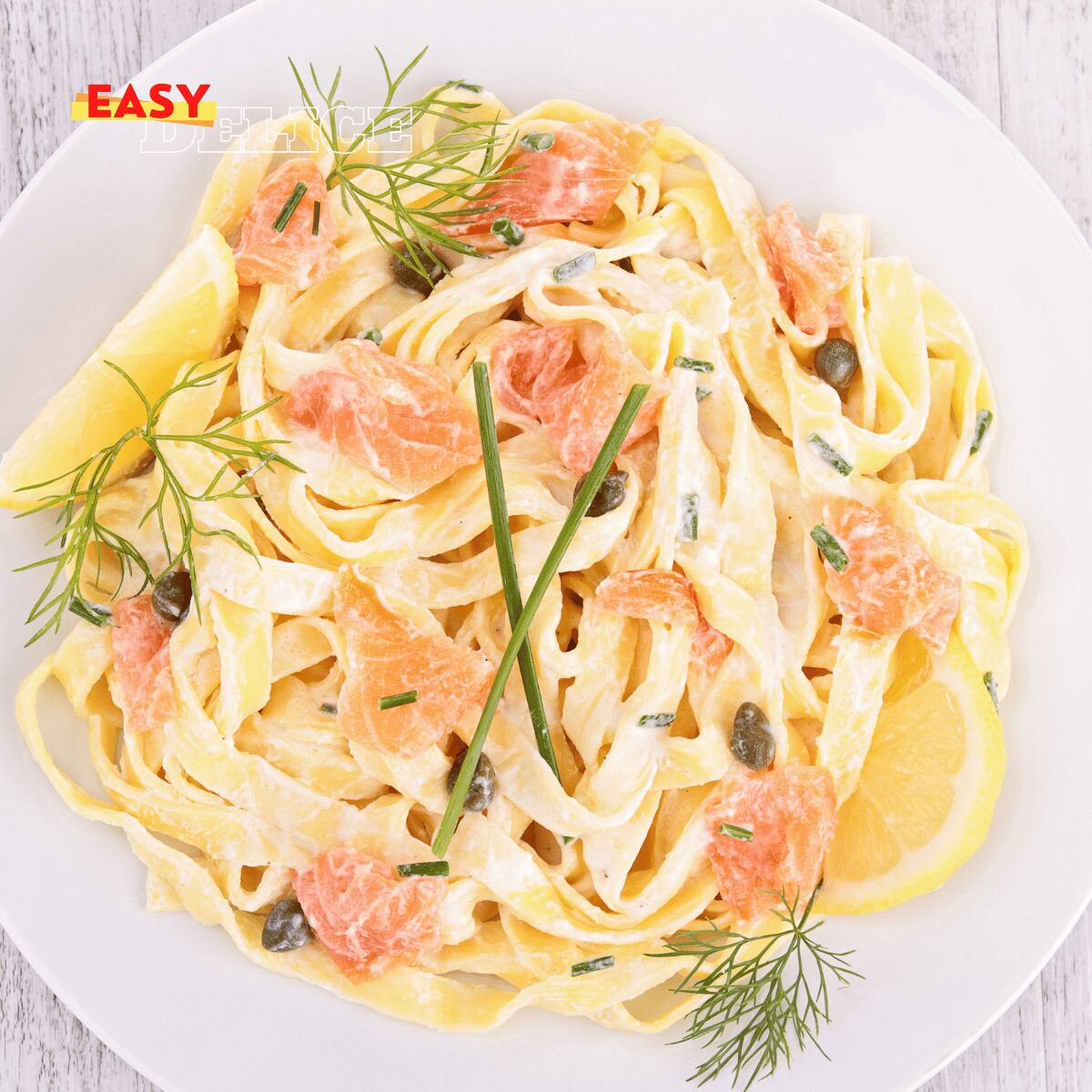 Tagliatelles au Saumon Frais