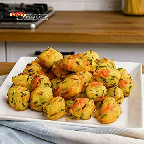 Beignets de pommes de terre et carottes – rapides et croustillants
