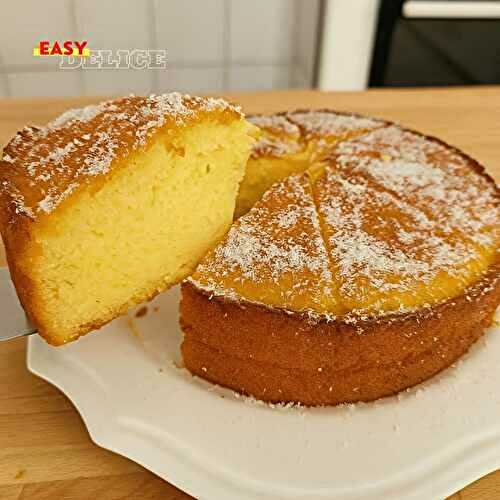 Gâteau au citron moelleux – Recette garantie