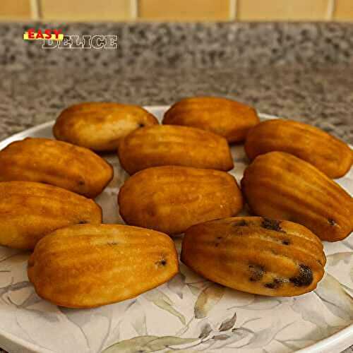 Madeleines aux pépites de chocolat
