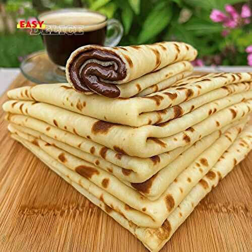 Recette de Crêpes Maison Faciles