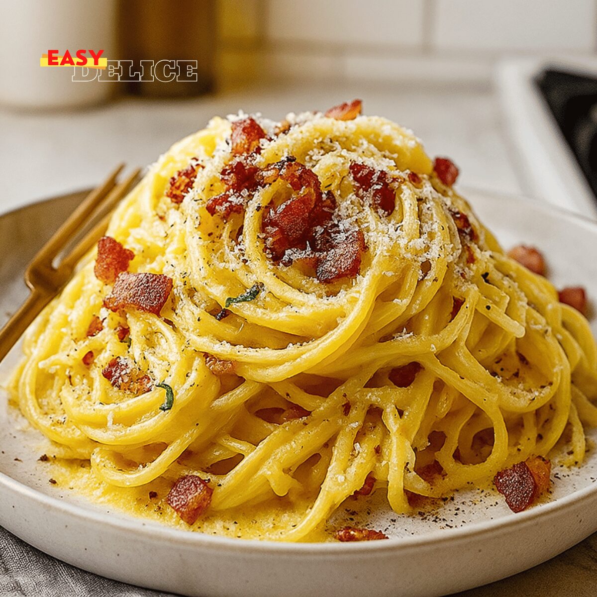 Spaghetti alla Carbonara – Recette Authentique Italienne (Giallo Zafferano)