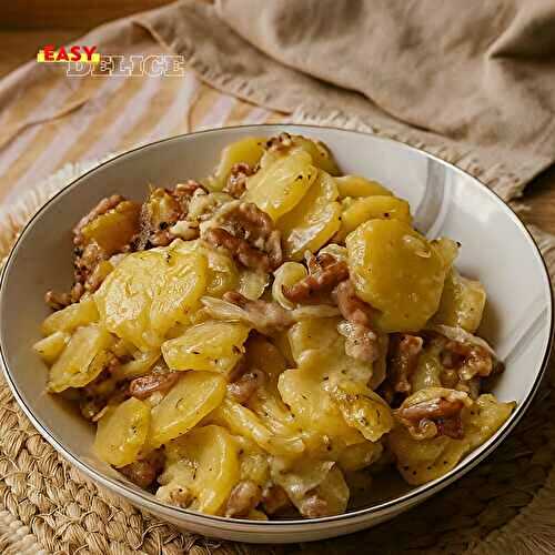 Tartiflette Express – Recette Économique