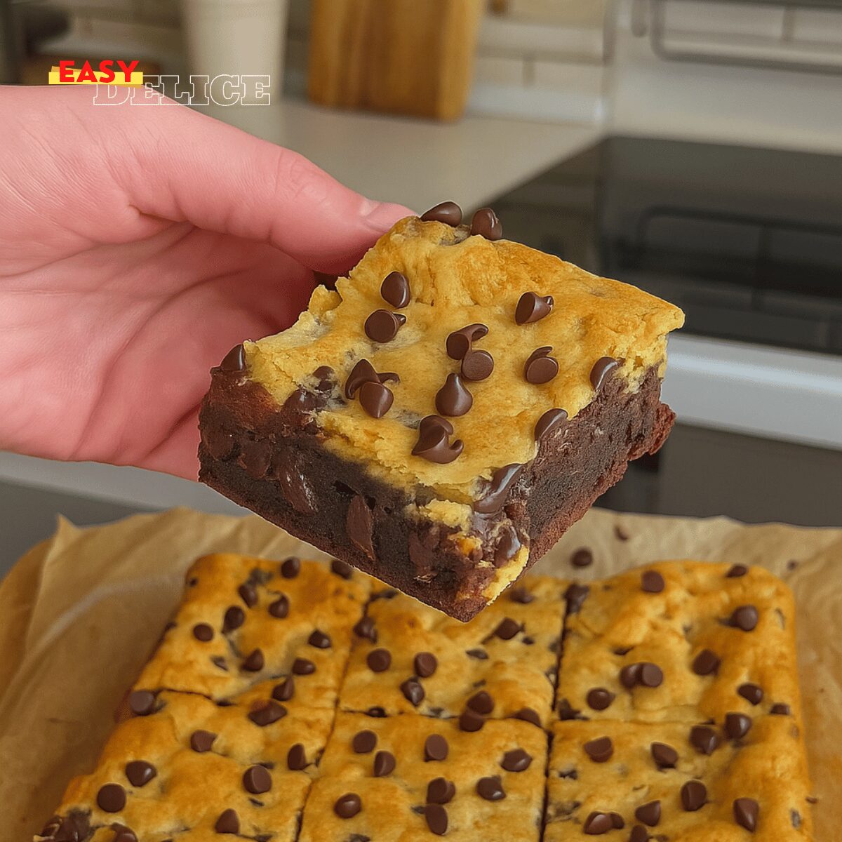 Brookies Parfait : Brownie + Cookie