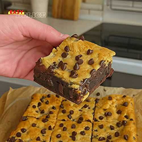 Brookies Parfait : Brownie + Cookie