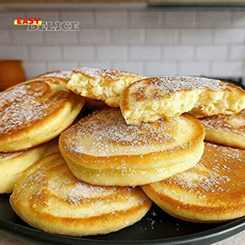 Pancakes Express au Yaourt – Recette Facile et Moelleuse en 5 Minutes