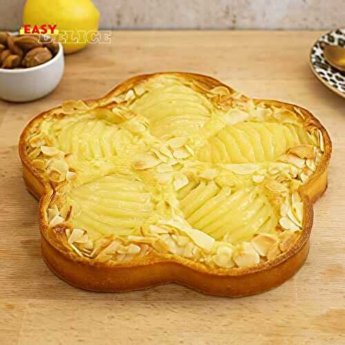 Recette du Tarte Amandine aux Poires – Facile, Léger et Gourmand