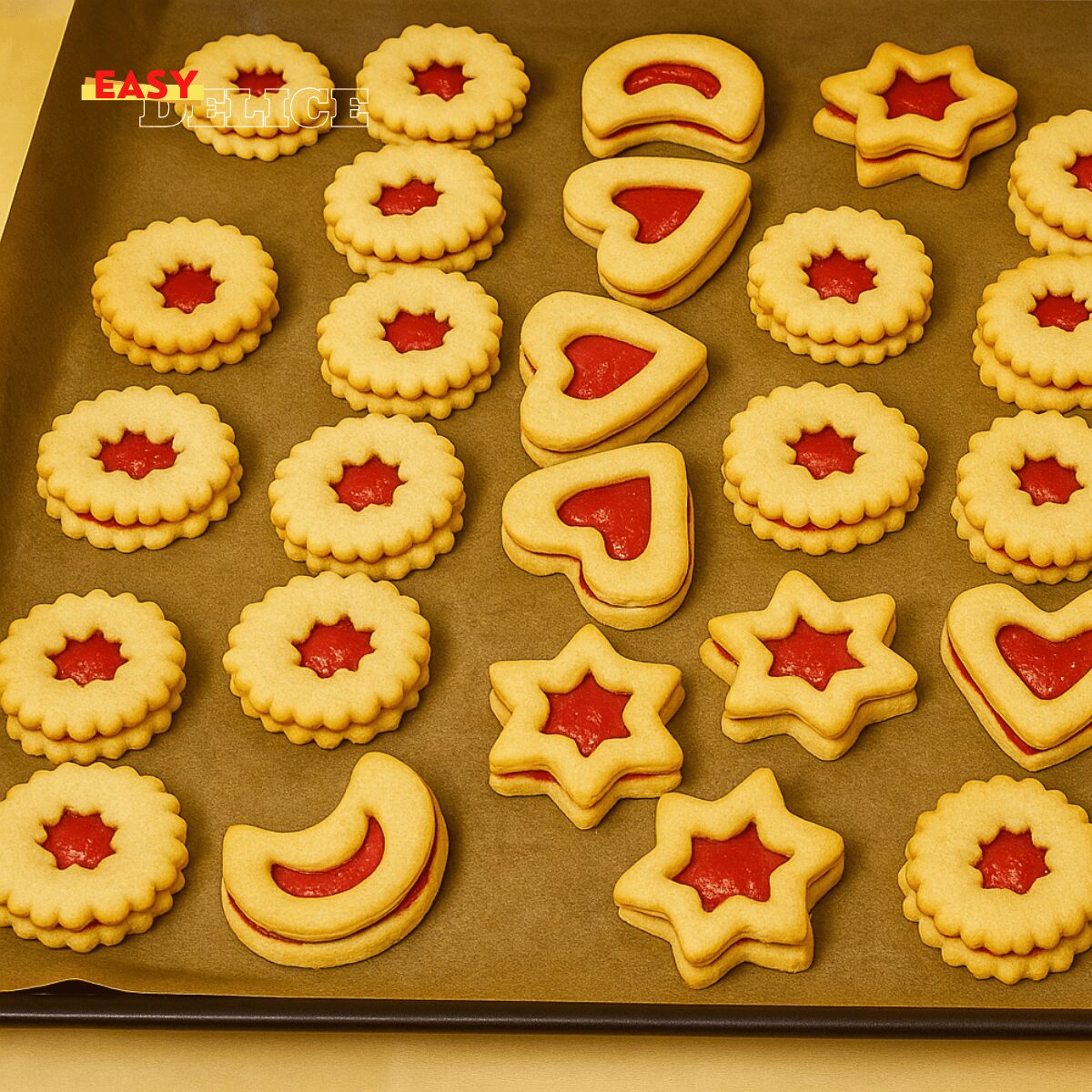 Biscuits Sablés à la Confiture – Tendres, Fondants & Tellement Gourmands