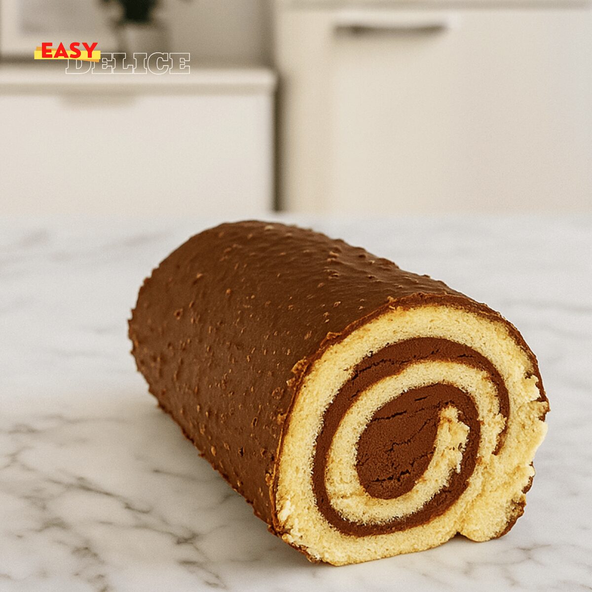 Bûche de dernière minute — Chocolat & Cacao – Recette Gourmande et Facile à Réaliser