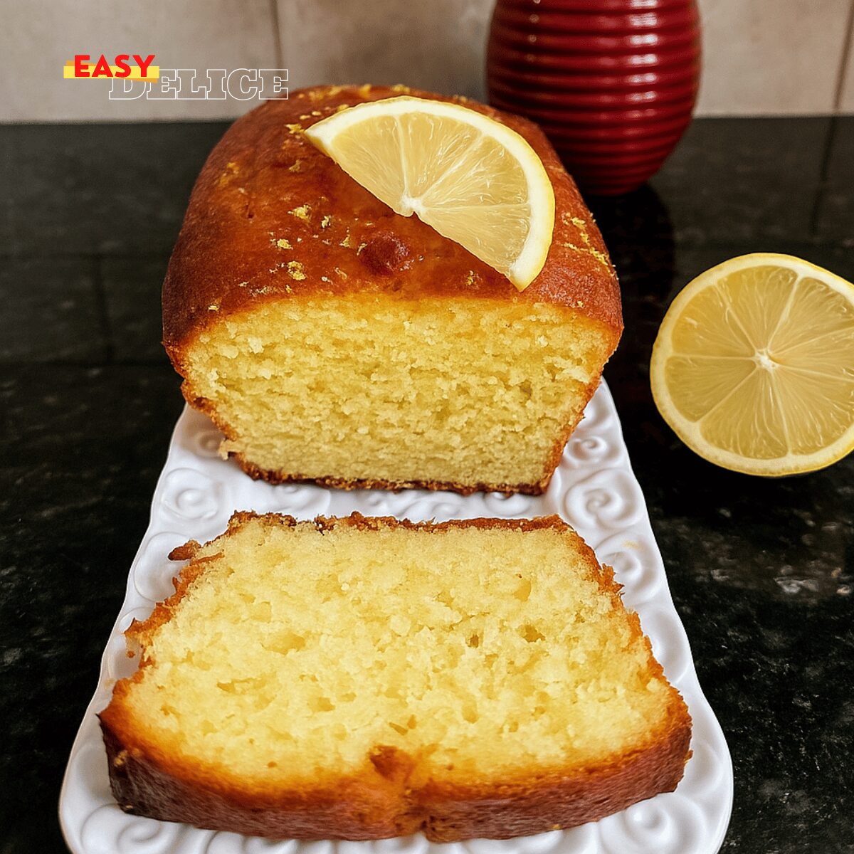 CAKE AU CITRON – SIMPLE, MOELLEUX & ULTRA PARFUMÉ