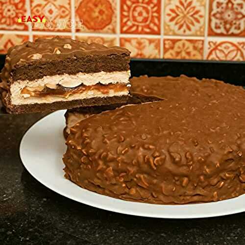 Gâteau au Chocolat Incroyablement Délicieux (Effet Rocher)