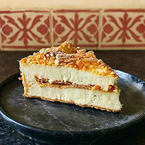 Mille-Feuille Crémeux – Croustillant, Léger & Parfaitement Vanillé