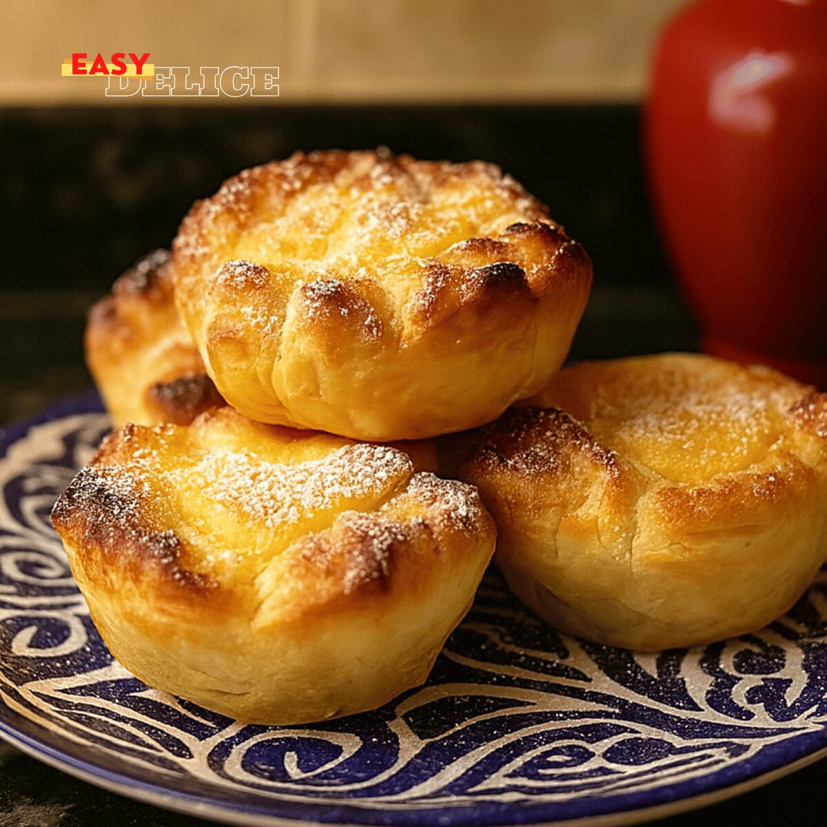 Mini Tartes à la Crème Anglaise – Douces, Fines & Irrésistibles
