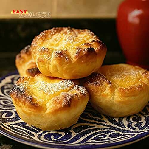 Mini Tartes à la Crème Anglaise – Douces, Fines & Irrésistibles