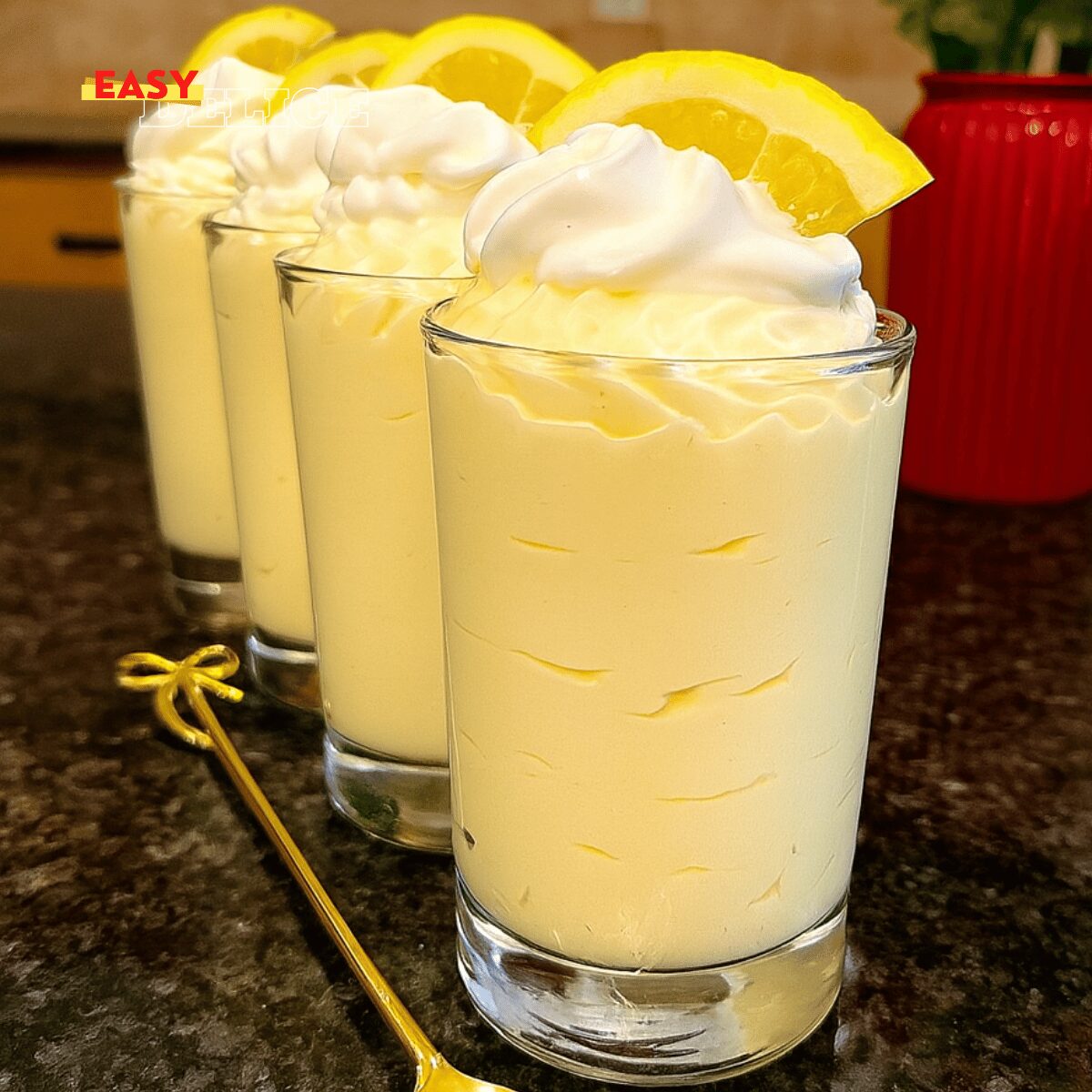 MOUSSE AU CITRON FACILE ET LÉGÈRE