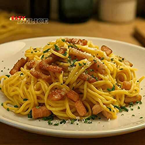 Spaghetti alla Carbonara — Recette Italienne Authentique