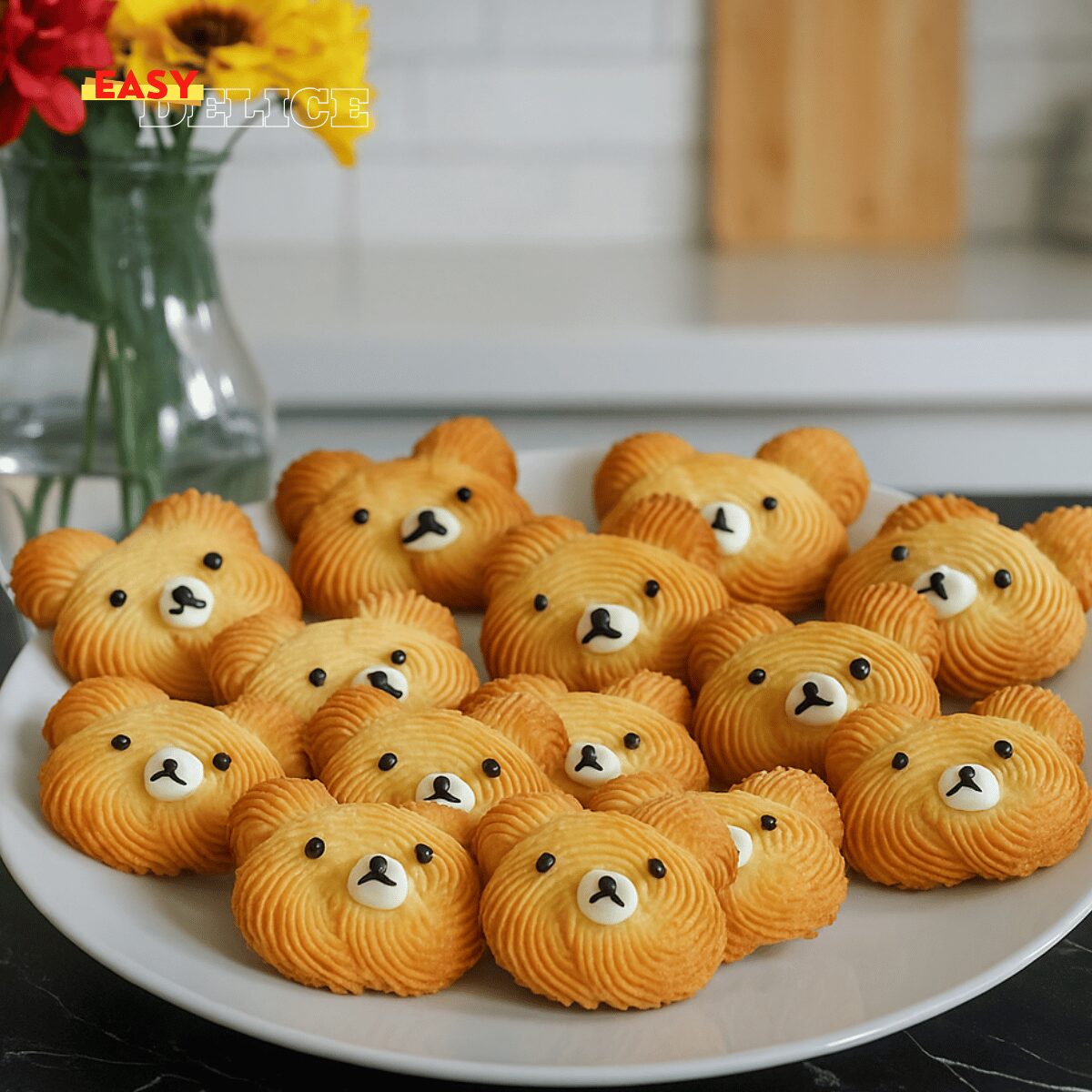 Biscuits Oursons au Beurre – Fondants, mignons et faciles !