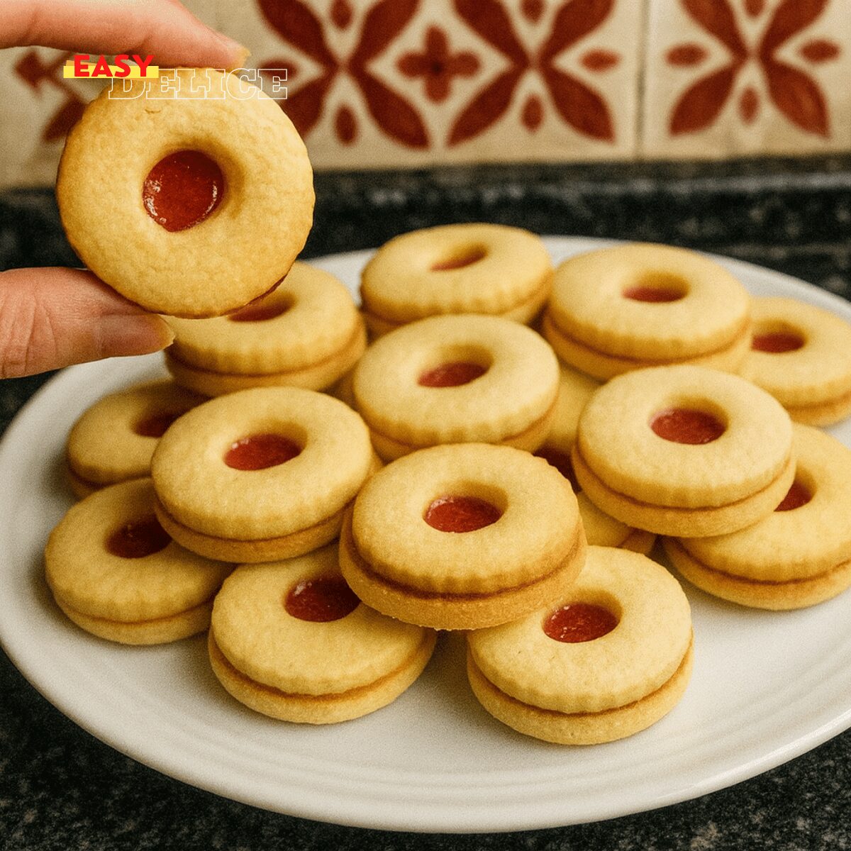 Biscuits Sablés de Noël à la Confiture (Recette Fondante & Facile) 🎄
