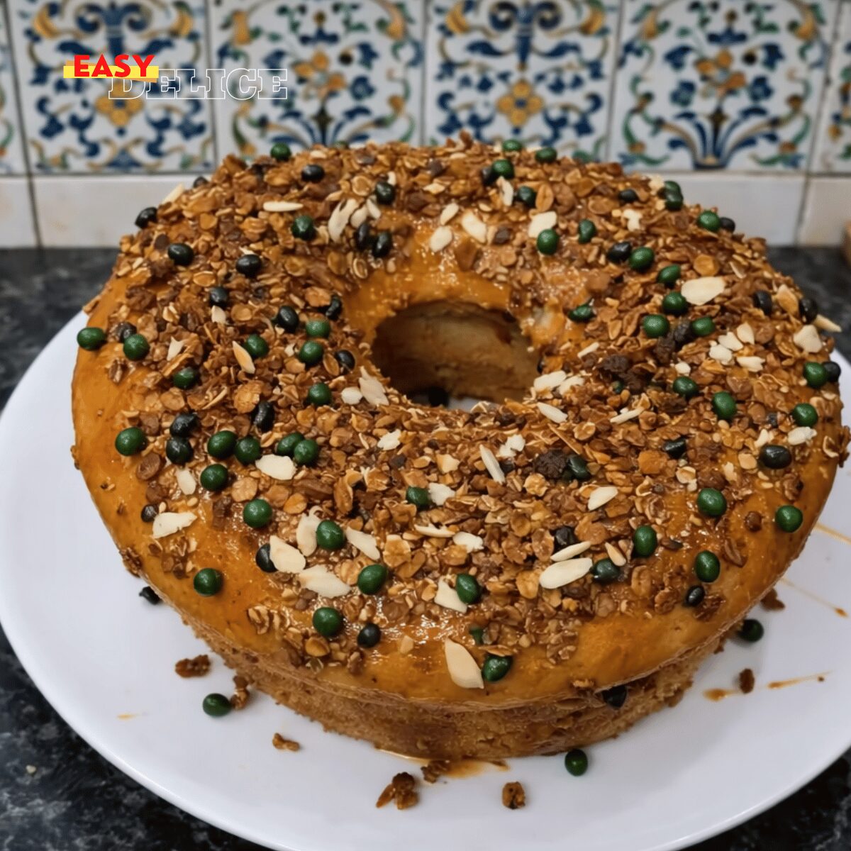 Gâteau ultra moelleux au caramel 🍰 Texture coton – volume doublé