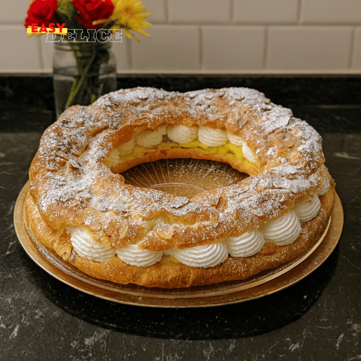 Paris-Brest Traditionnel (Version Crème Vanille)