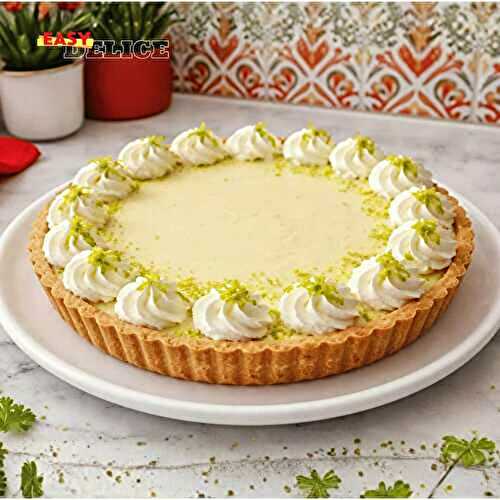 Tarte au citron sans cuisson – Base biscuit & crème citron