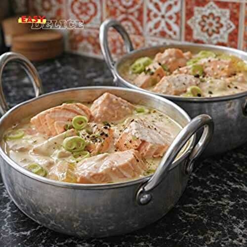 Blanquette de saumon façon chef – Fondante, élégante et pleine de saveurs