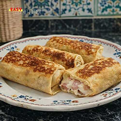 Crêpes Béchamel Salées – Fondantes et Ultra Gourmandes