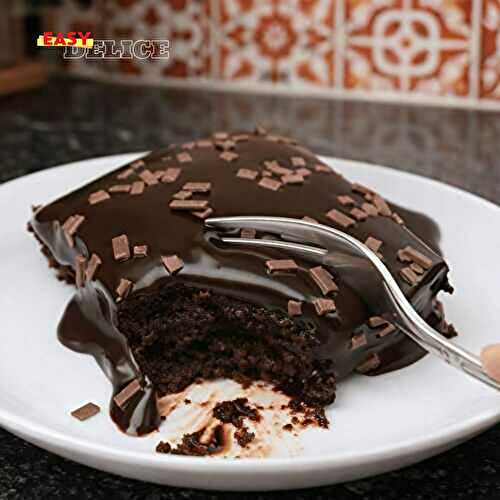 Gâteau au Chocolat Ultra Fondant à la Crème Brillante