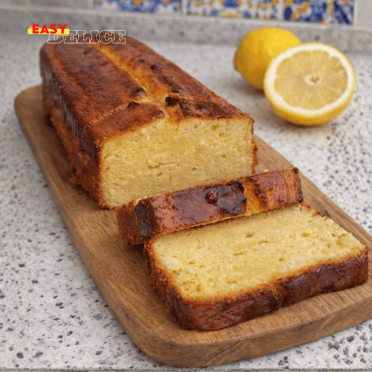 Cake Citron Fondant Glacé – Recette Professionnelle de Chef Pâtissier
