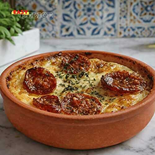 Clafoutis d’Endives au Chorizo – Recette Fondante et Savoureuse