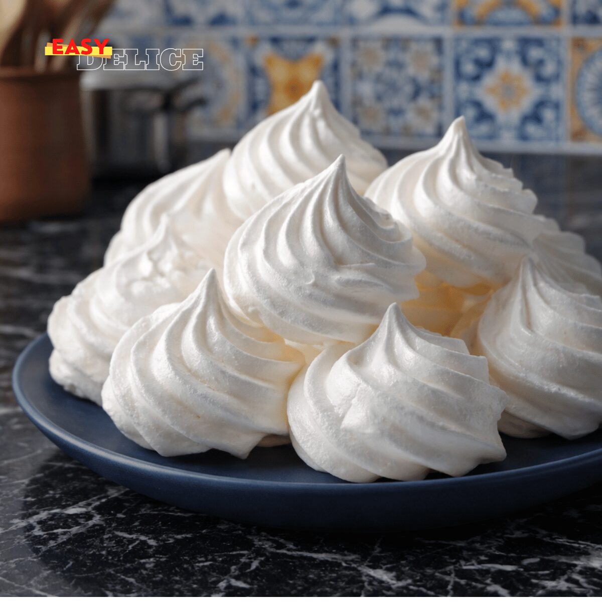 MERINGUE FRANÇAISE – CUISSON BASSE TEMPÉRATURE