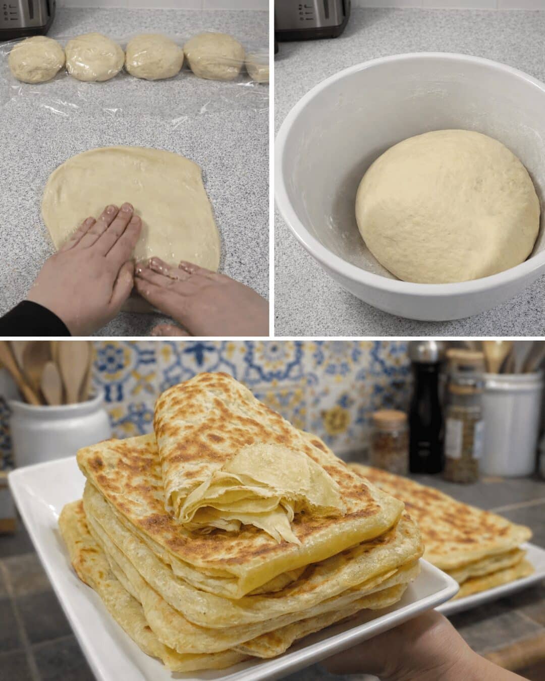 Msemen Maison – Crêpes Marocaines Feuilletées et Inratables