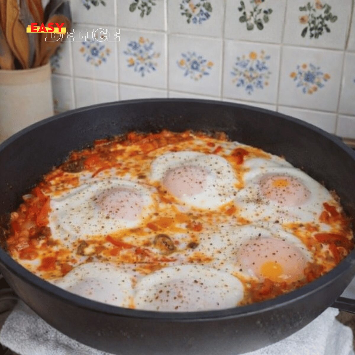Recette d’Œufs à l’Espagnole Maison – Plat Rapide et Économique