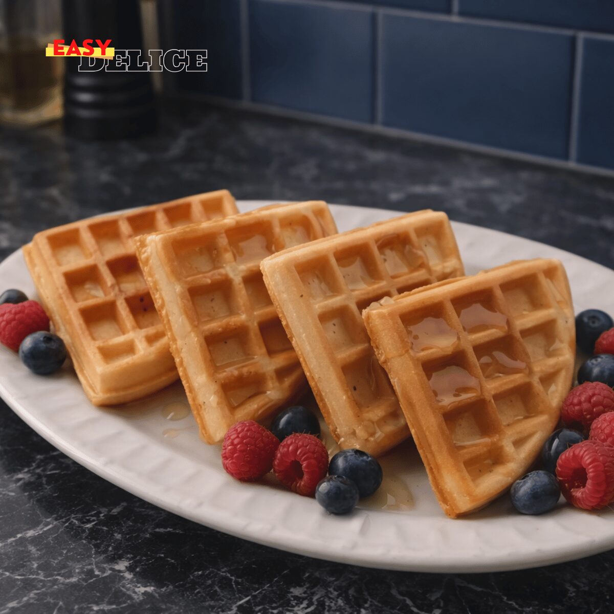 Recette de Gaufres Façon Chef Cyril Lignac – Technique Professionnelle